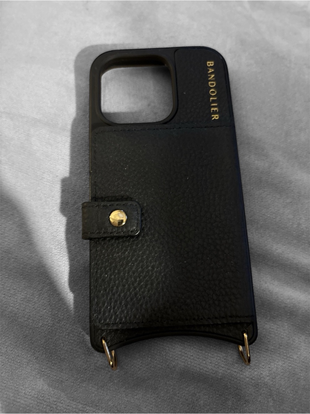 BANDOLIER 14 Pro Case with attached wallet
